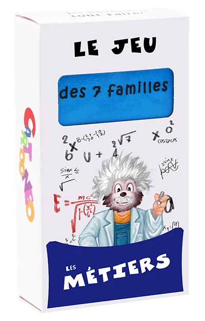 Boîte jeu 7 familles Métiers