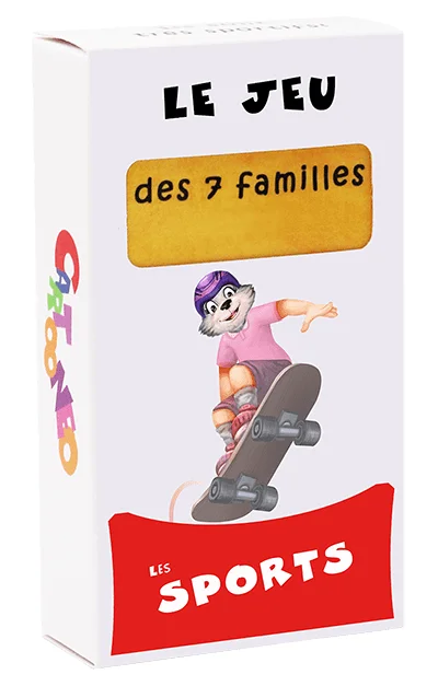 Boîte jeu 7 familles Sports